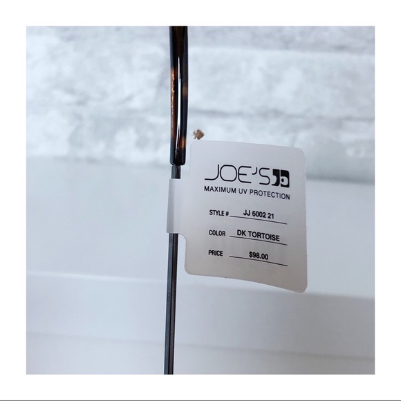 JOE'S JEANS |🆕49mm Round Sunglasses Dark Tortoise - Picture 12 of 16